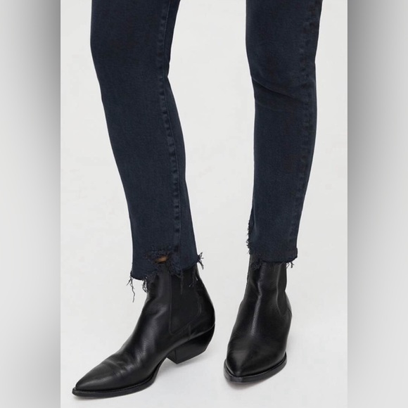 New with tag Agolde Toni demin jeans mid rise straight 26 - Picture 3 of 8